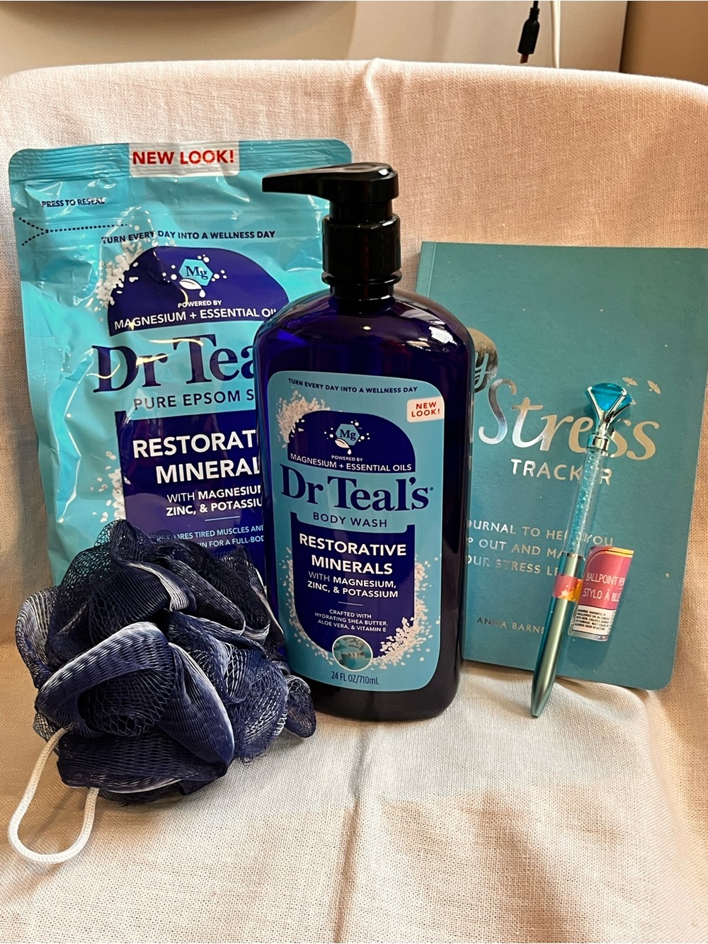 Restorative Minerals Body Wash & Epsom Soak Set - Deep Blue